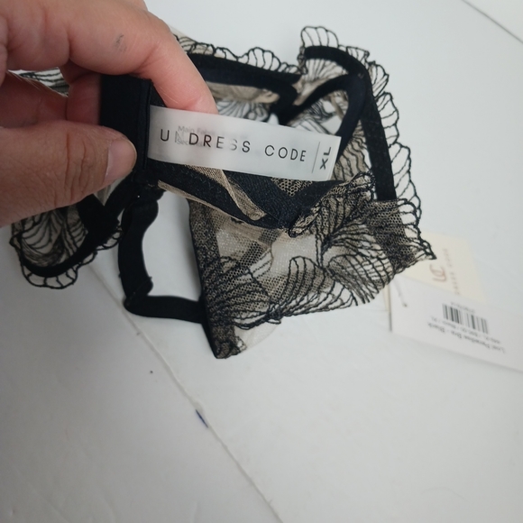 Undress Code Lost In Paradise Bra Black 36D/38C - Picture 3 of 5